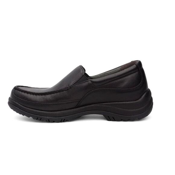 Dansko Wayne Men\'s 46 13 Black Full Grain Leather Slip On Loafers Work Shoes NIB main image 9